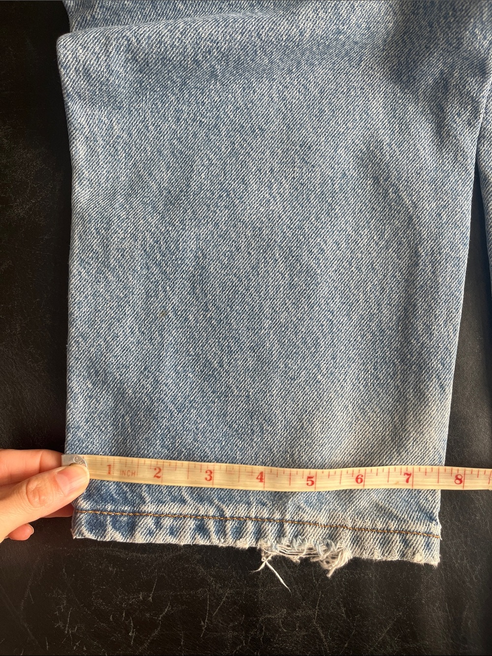 Levi's Relaxed Straight Jeans in Light Blue Wash - Picture 11 of 11
